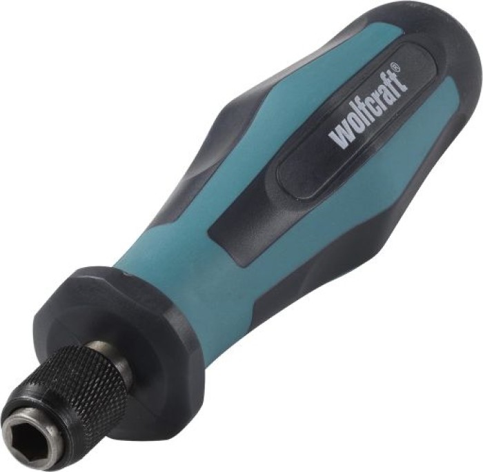 wolfcraft Handschraubendreher mit Bitaufnahme, 1240000