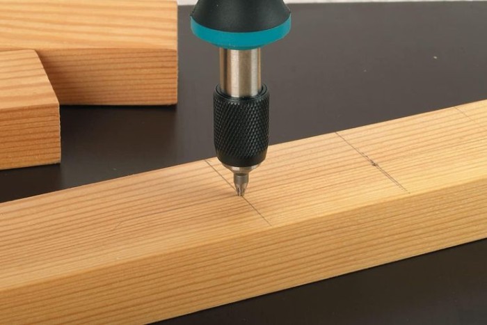 wolfcraft Handschraubendreher mit Bitaufnahme, 1240000