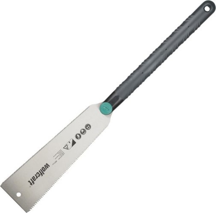 wolfcraft Japansäge, Beidseitig verzahnte Ryoba Handsäge, 240mm, 6951000