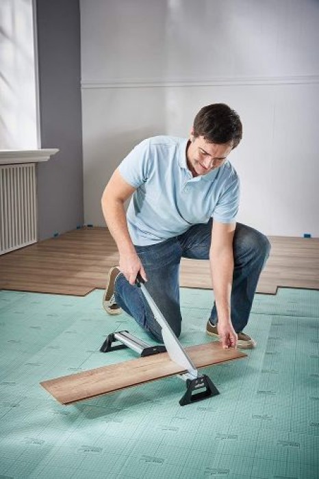 Wolfcraft Laminatschneider LC 600, ideal für Verlegearbeiten, 6937000