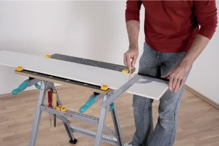 Wolfcraft MASTER 200 Spann- und Arbeitstisch klappbar 6177000