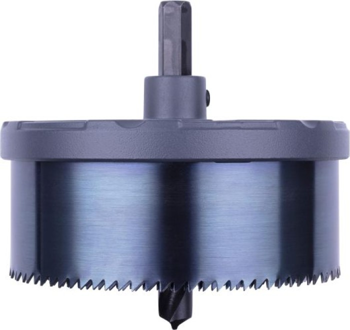 wolfcraft Mehrkranzlochsäge, DM 60-95 mm, mit 5 Schnellwechsel-Einsätzen, Schnitttiefe 33 mm, 2162000