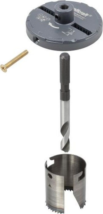 wolfcraft Mehrkranzlochsäge „Professional“, DM 60–95 mm, Schnitttiefe 40 mm, 2155000