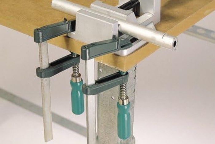 wolfcraft Schraubzwinge MINI, 85 x 200 x 20 mm, 3606000