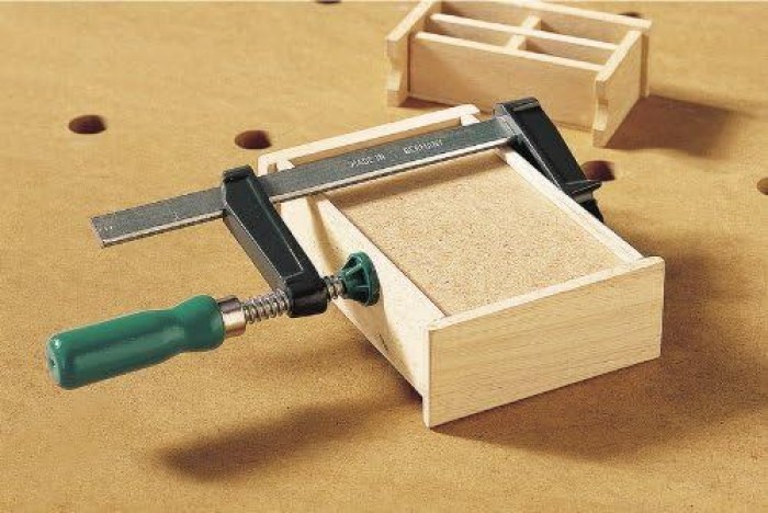 wolfcraft Schraubzwinge MINI, 85 x 200 x 20 mm, 3606000