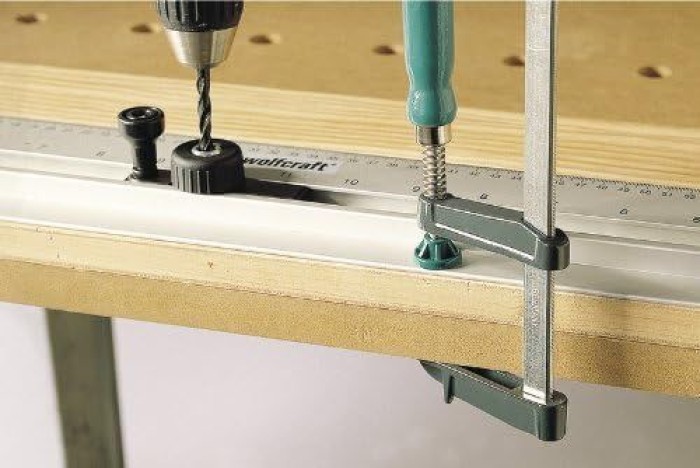 wolfcraft Schraubzwinge MINI, 85 x 200 x 20 mm, 3606000