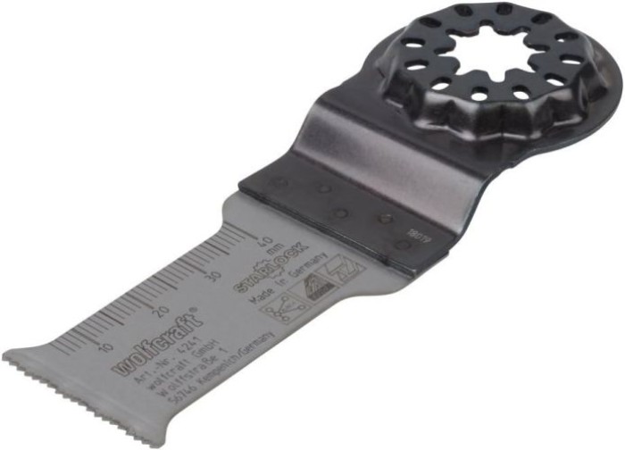 Wolfcraft Tauchsägeblatt „Expert“ BiM, STARLOCK-Aufnahme, Holz, NE-Metalle, Gipskartonplatten, 4241000