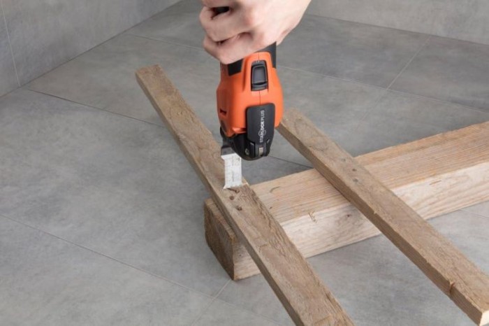 Wolfcraft Tauchsägeblatt „Expert“ BiM, STARLOCK-Aufnahme, Holz, NE-Metalle, Gipskartonplatten, 4241000