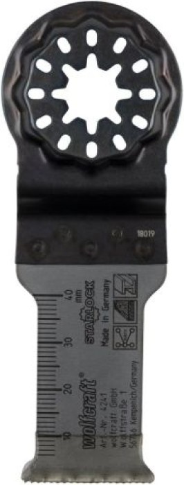 Wolfcraft Tauchsägeblatt „Expert“ BiM, STARLOCK-Aufnahme, Holz, NE-Metalle, Gipskartonplatten, 4241000