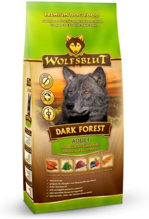 Wolfsblut Dark Forest TAdult, Trockenfutter, 2 kg, WB762030
