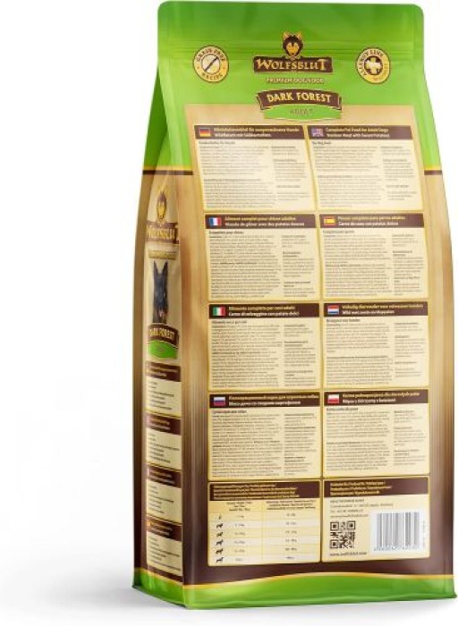 Wolfsblut Dark Forest TAdult, Trockenfutter, 2 kg, WB762030