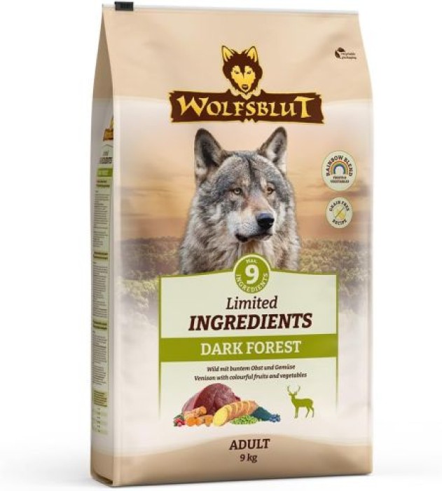 WOLFSBLUT Limited Ingredients Dark Forest, Adult, 9 kg, WB842310
