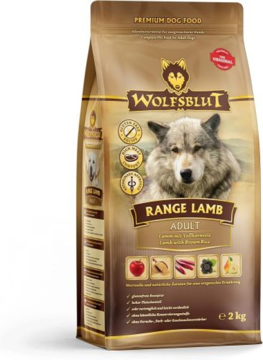 Wolfsblut Range Lamb Adult, Trockenfutter, 2 kg, WB760524