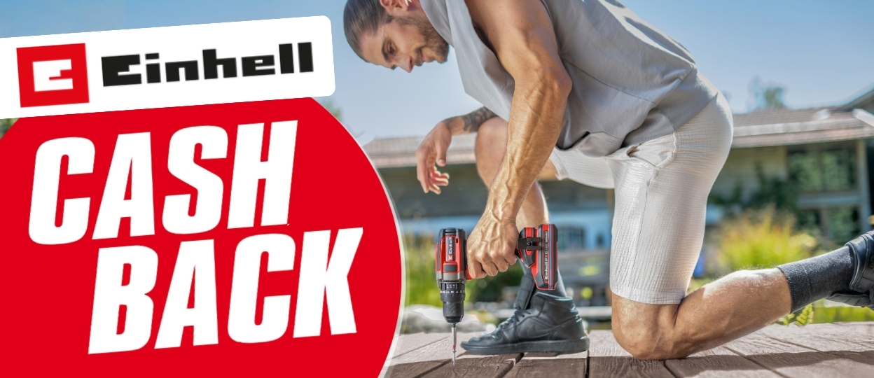 Einhell Cashback Aktion